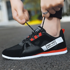 Genuine Black Light Weight Casual Sneakers (SK 125)